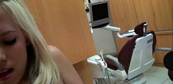  Dentist fucks his trainee while man is sleeping Britney Beth 3